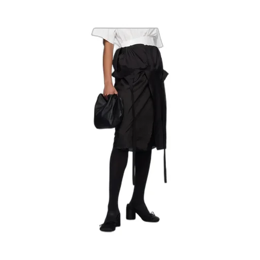 Frayed Edge Midi Skirt