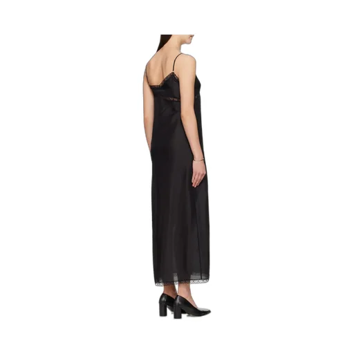 Asymmetric Silk Dress