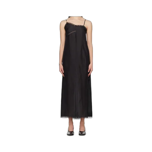 Asymmetric Silk Dress