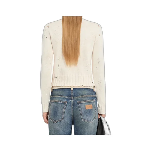 Paint Residue Knitted Jumper