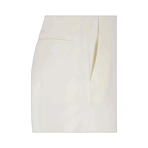 Straight-Leg Cut-Out Detailed Trousers