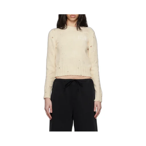 Paint Residue Knitted Jumper