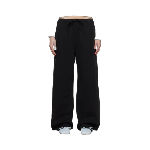 Drawstring Wide-Leg Pants