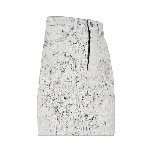 Rear Slit Midi Skirt