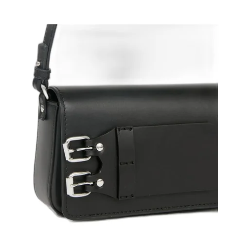 Buckle Detailed Small Shoulder Bag