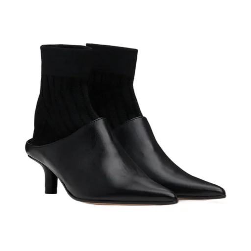 Pointed-Toe Ankle Boots