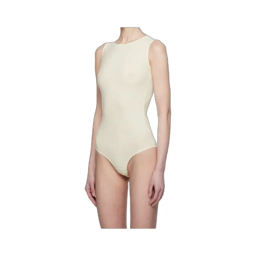 Stretch-Jersey Sleeveless Bodysuit