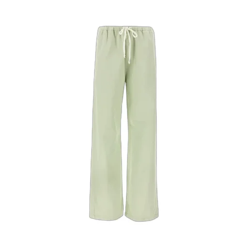Drawstring Wide-Leg Pants