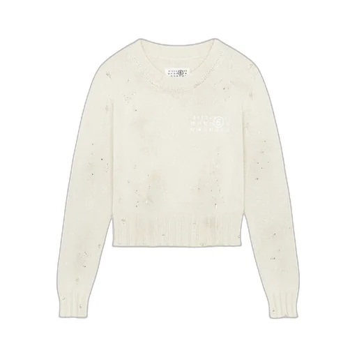 Paint Residue Knitted Jumper