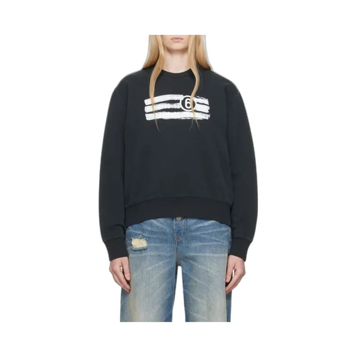 Graphic Printed Jersey Sweatshirt
