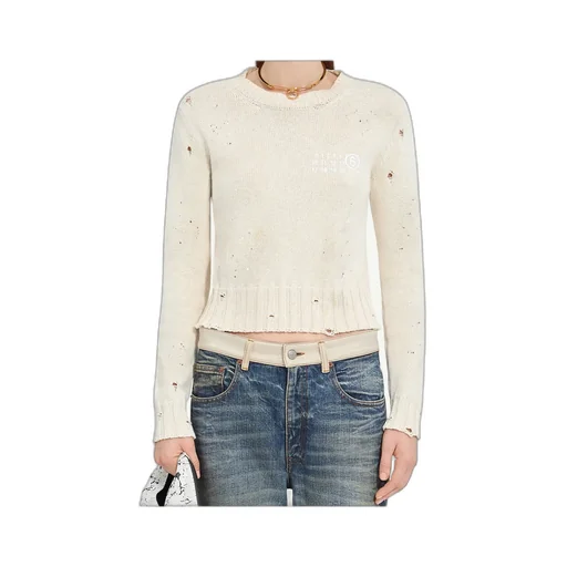 Paint Residue Knitted Jumper