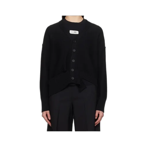 V-Neck Cut-Out Detailed Cardigan