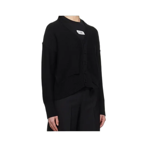 V-Neck Cut-Out Detailed Cardigan