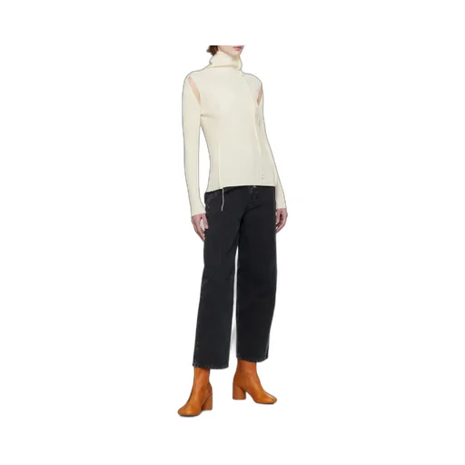 Roll-Neck Cut-Out Jumper