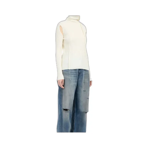 Roll-Neck Cut-Out Jumper