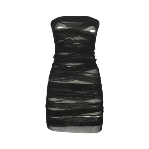 Sleeveless Tulle Dress