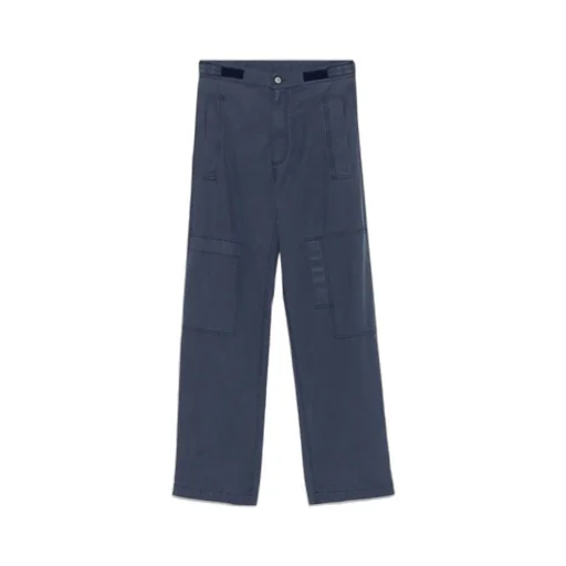 Straight-Leg Cargo Trousers