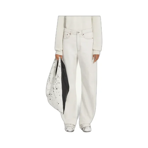 Contrast Stitch Jeans