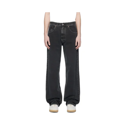 Washed Straight Jeans