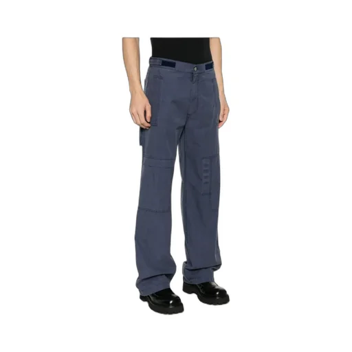 Straight-Leg Cargo Trousers