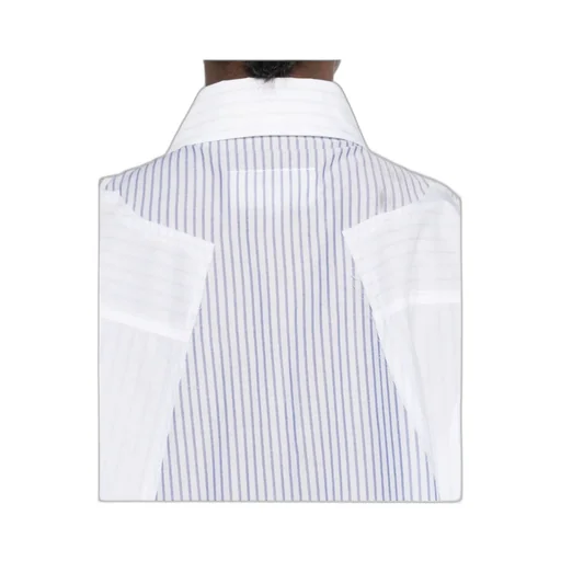 Striped Buttoned Shirt Dress