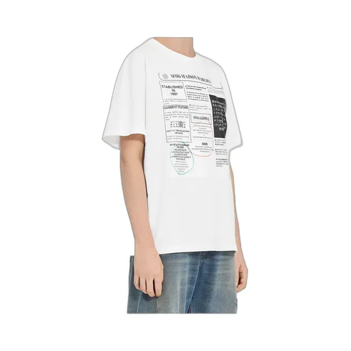 Newspaper Print T-Shirt