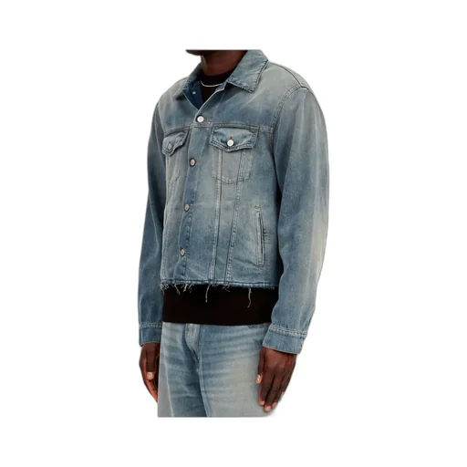 Straight Hem Denim Jacket