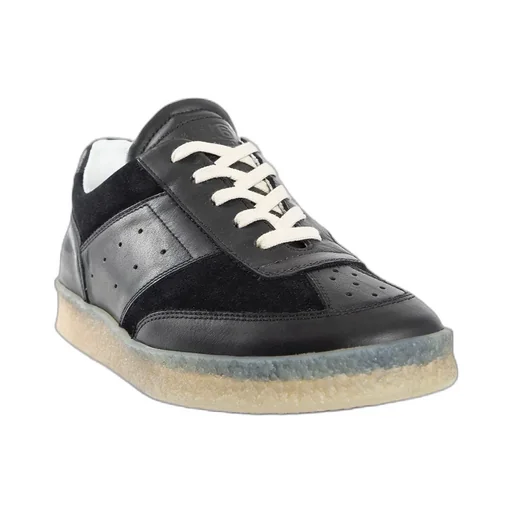 Leather Panelled Sneakers