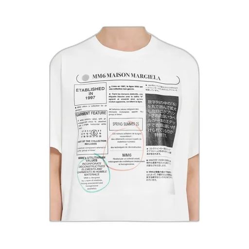 Newspaper Print T-Shirt