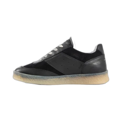 Leather Panelled Sneakers