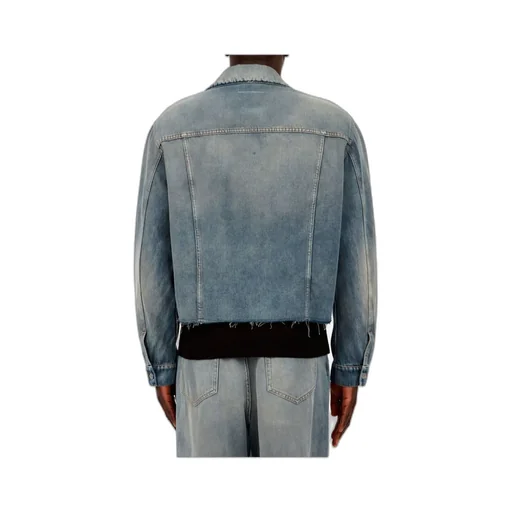 Straight Hem Denim Jacket