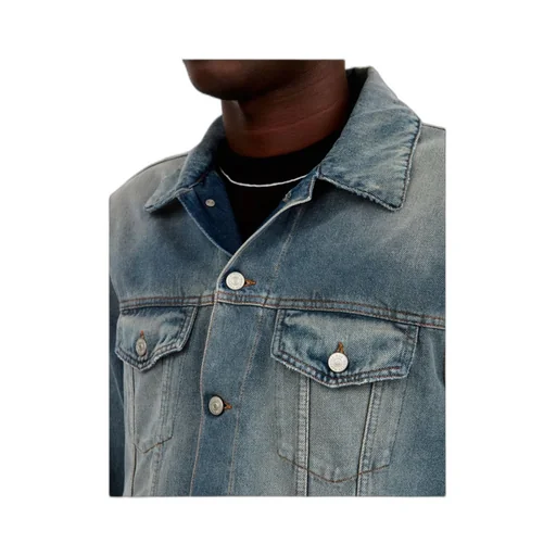 Straight Hem Denim Jacket