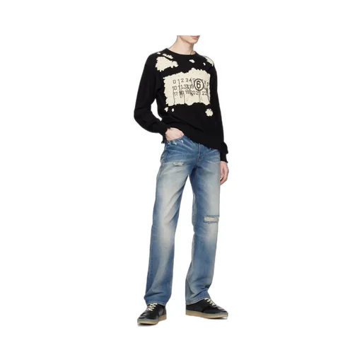 Distressed 5-Pocket Jeans