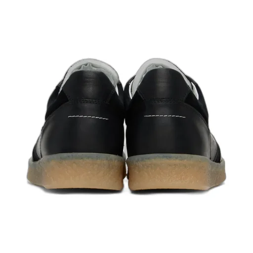 Leather Panelled Sneakers