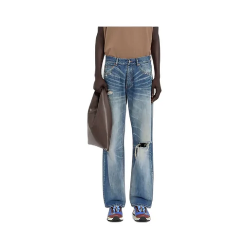 Distressed 5-Pocket Jeans
