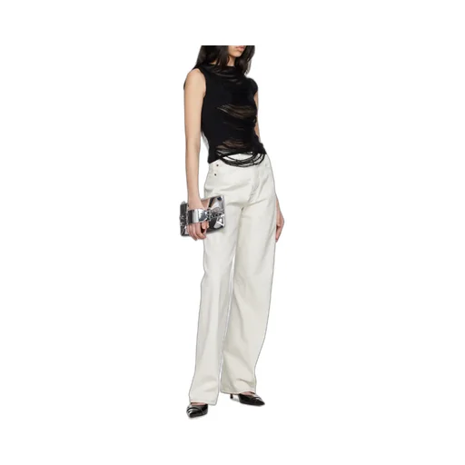 Contrast Stitch Jeans