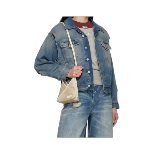 Distressed Denim Jacket