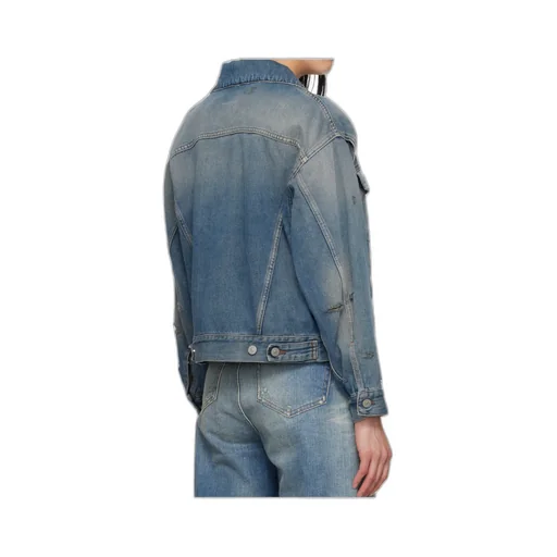 Distressed Denim Jacket
