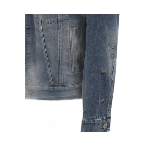 Distressed Denim Jacket