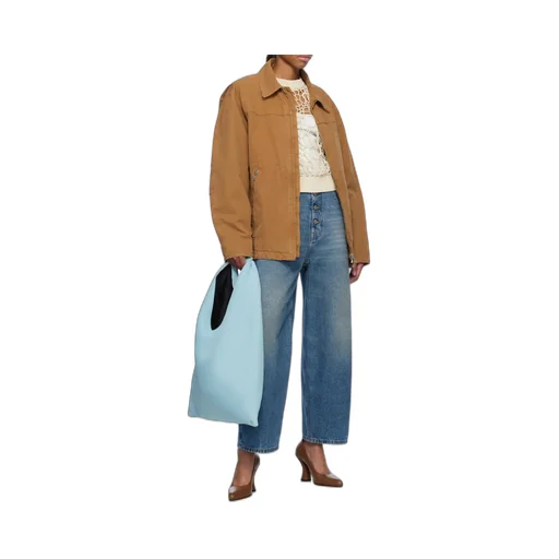 Long-Sleeved Zip-Up Jacket