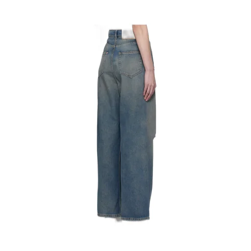 Distressed Wide Leg Jeans