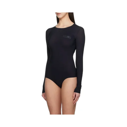 Crewneck Long-Sleeved Jumpsuit