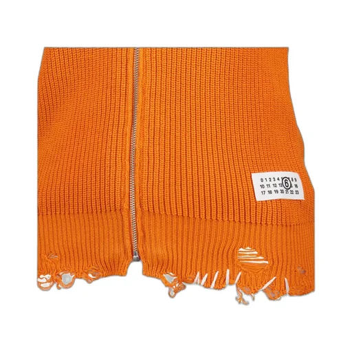 Logo Patch Distressed Vest
