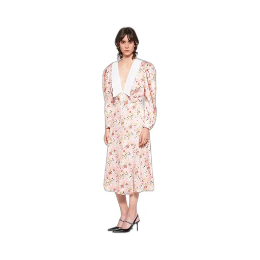 Floral Printed Midi Dress