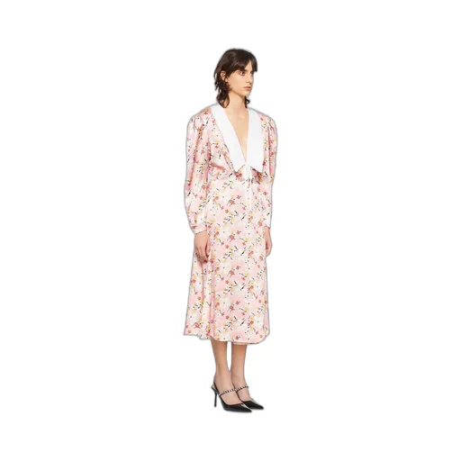 Floral Printed Midi Dress