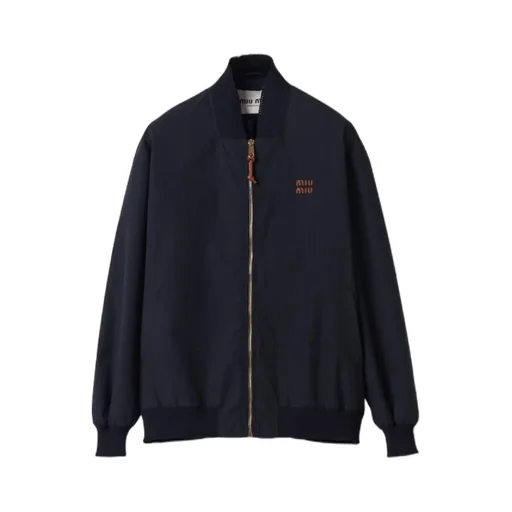 Miu Miu Zip-Up Bomber Jacket