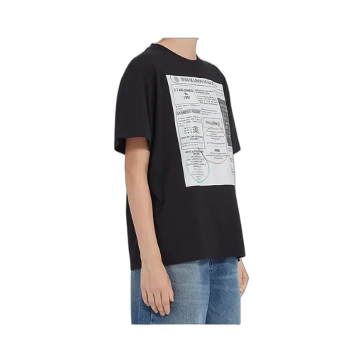Newspaper Print T-Shirt