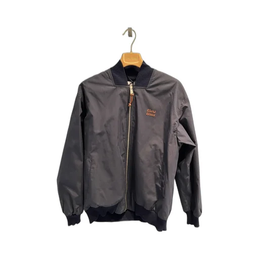 Miu Miu Zip-Up Bomber Jacket