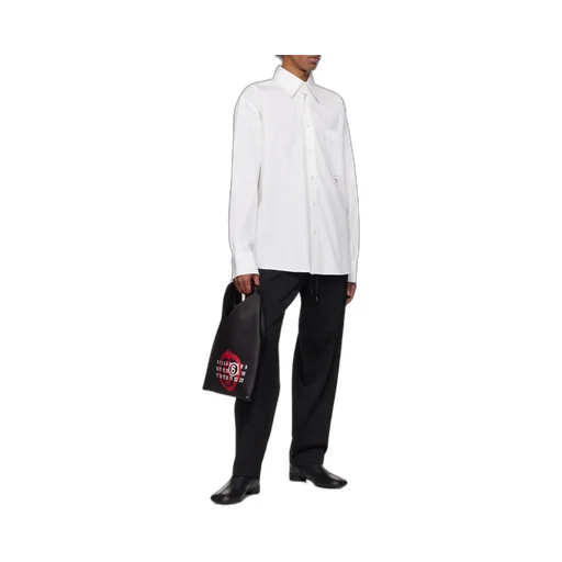 Detachable-Collar Long Sleeved Shirt