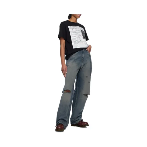 Newspaper Print T-Shirt